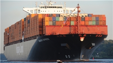 Containerschiffe sind überall auf den Weltmeeren zu Hause.