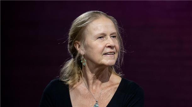 Cornelia Funke auf der Frankfurter Buchmesse 2023.