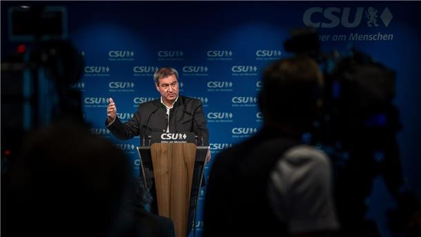 CSU-Chef und Ministerpräsident von Bayern Markus Söder.