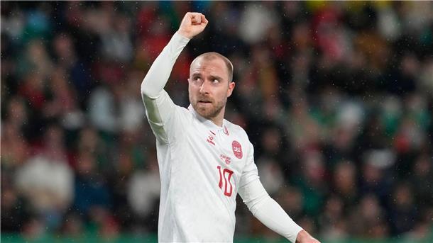 Vier Jahre nach dem Schock: Eriksen neu im „Dänen-Camp“ Dänemarks Rekordspieler Christian Eriksen.