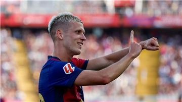 Dani Olmo darf vorerst wieder spielen. 