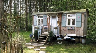 Ein Tiny-House in Hemmoor.