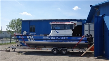 Das Boot steht bereit.