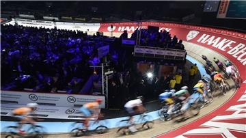 Das Bremer Sechstagerennen 2018 in der ÖVB-Arena in Bremen.