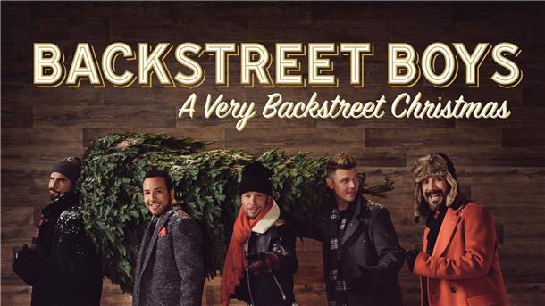 Backstreet Boys fühlen sich an Kalten Krieg erinnert Das Cover des Albums „A Very Backstreet Christmas“ von den Backstreet Boys.