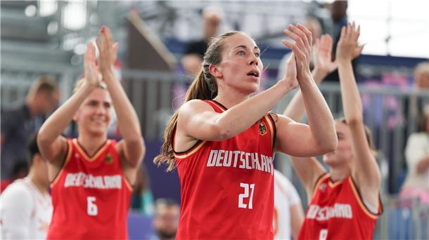 Das deutsche 3x3-Team ist bei Olympia auf Kurs Halbfinale.