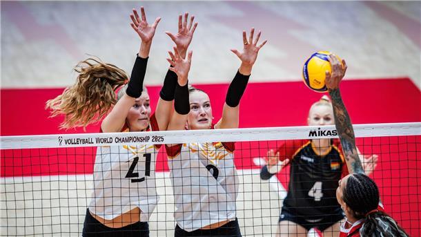 Sensation verpasst: Volleyballerinnen scheiden bei WM aus Das deutsche Team scheiterte in der Runde der letzten 16.