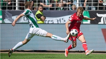 Das Duell zwischen Aufsteiger Münster und Hannover war lange Zeit umkämpft.  