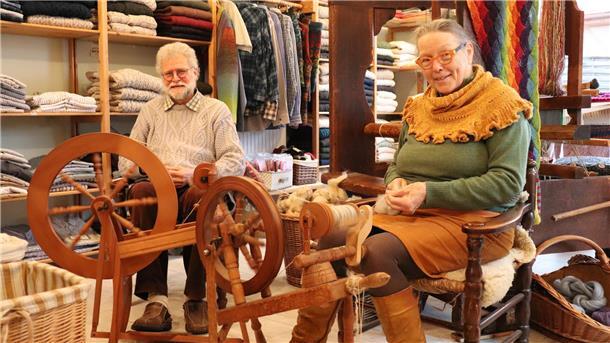 Spinnräder in Selsingen