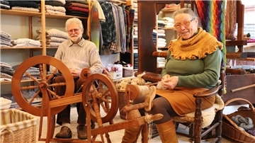 Spinnräder in Selsingen