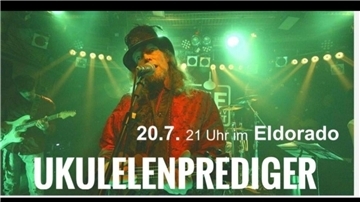 Sänger auf der Bühne