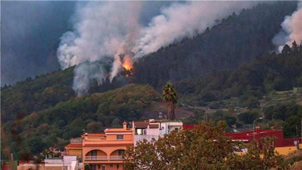 Waldbrand auf Teneriffa zwingt zu weiteren Evakuierungen Das Feuer breitet sich in La Orotava aus.