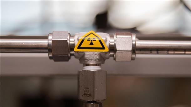 Radon: Strahlenschützer werben für Messungen Das Flügelrad für Radioaktivität ist im Radon-Labor auf einer Ringleitung für hochkonzentriertes Radon zu sehen.