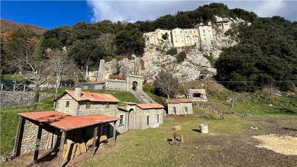 Das Franziskanerkloster der mittelitalienischen Gemeinde Greccio.