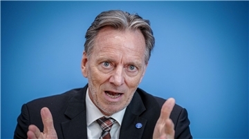 „Das Ganze zusammengenommen ist eine Zuspitzung der Bedrohungslage aus dem linken Spektrum“: BKA-Präsident Holger Münch.
