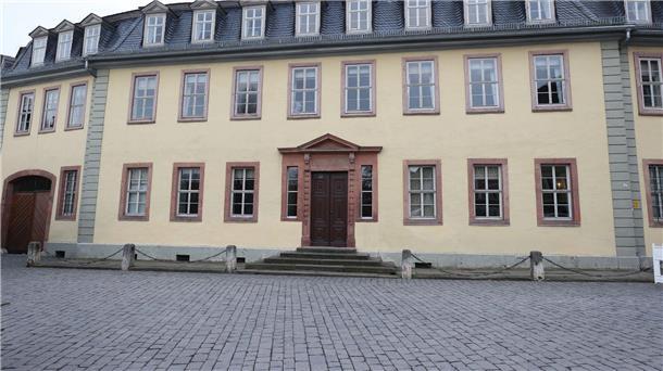 Sanierung in Goethes Wohnhaus: Das ist der Plan Das Goethe Haus in Weimar: Hier soll sich einiges ändern.