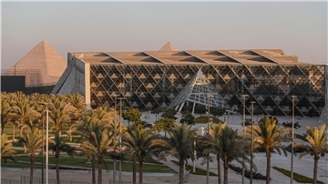 Das Große Ägyptische Museum zieht bisher im Schnitt 19.000 Besucher täglich an. (Archivfoto)