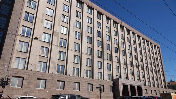 Das „Große Haus“: der Sitz des örtlichen Inlandsgeheimdienstes FSB in St. Petersburg.