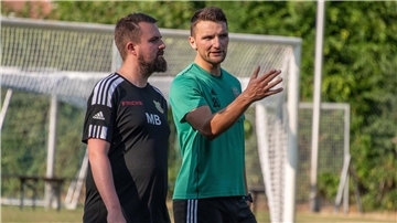 Das Heeslinger Trainerteam, Malte Bösch und Oliver Warnke