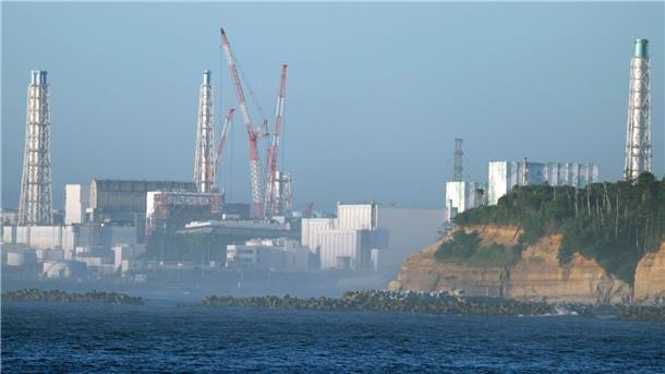 Japan beginnt Verklappung von Fukushima-Kühlwasser Das Kernkraftwerk Fukushima Daiichi.
