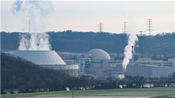 Das Kernkraftwerk Neckarwestheim.
