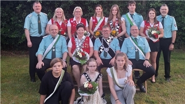 Das Königshaus der Schützinnen und Schützen aus Badenstedt.