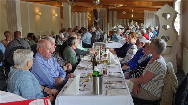 Das kürzlich veranstaltete Spargelessen des SoVD-Ortsverbandes war sehr gut besucht. 
