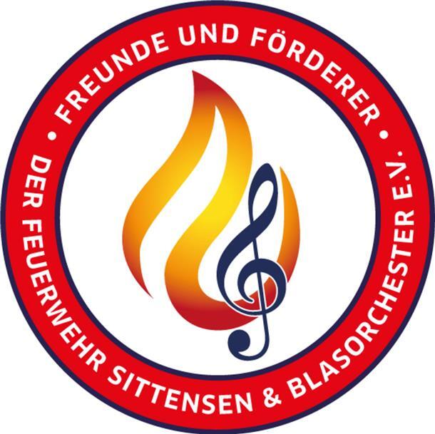 Das Logo der Freunde und Förderer der Feuerwehr Sittensen.