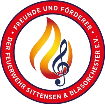 Das Logo der Freunde und Förderer der Feuerwehr Sittensen.