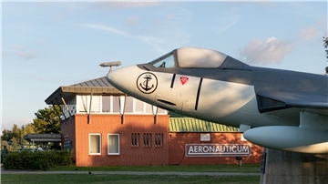 Das Luftschiff- und Marinefliegermuseum Aeronauticum in Nordholz gehört zu den größten Museen im Cuxland.