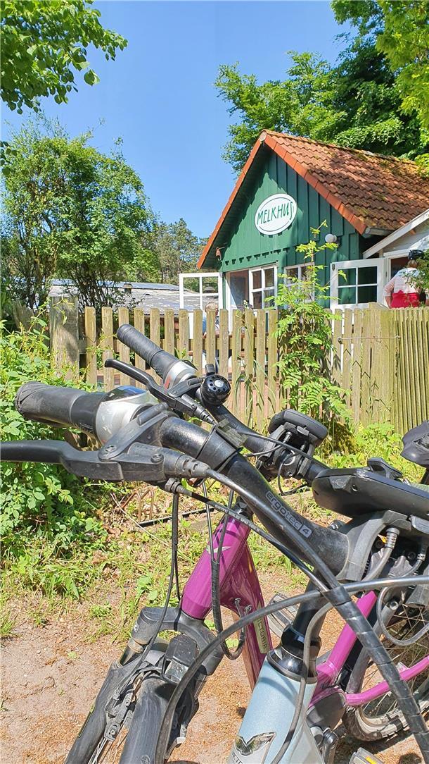 Auf zur Wurster Landpartie: Exkursion zum Kräuterguru und zum Biobauernhof Das Melkhus auf dem Biohof von Ada Fischer an der Arenscher Straße 56 in Cuxhaven liegt direkt am Weser-Radweg.