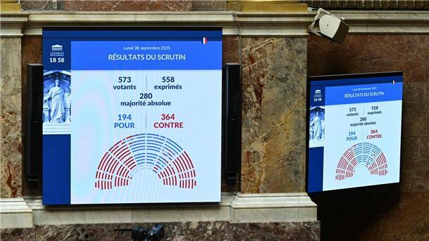 Frankreich sucht nach Regierungssturz neuen Premier Das Mitte-Rechts-Kabinett verlor eine Vertrauensfrage in der Nationalversammlung krachend.