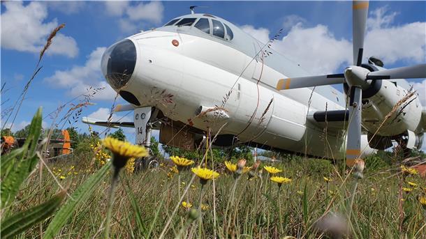 Das Museumsflugzeug Breguet Atlantic im Aeronauticum.