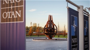 Das Nato-Hauptquartier in Brüssel.