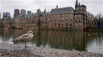 Das niederländische Parlament in Den Haag.