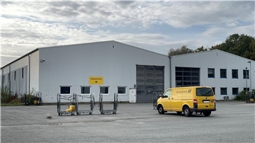Zustellzentrum der Deutschen Post in Nordenham