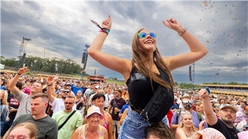 Das Parookaville in Weeze am Niederrhein ist eines der größten Elektro-Festivals in Europa.
