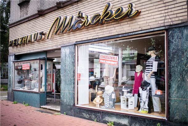 Das „Pelzhaus Märcker“ ist mit seinen 155 Jahren das älteste Geschäft im Familienbetrieb in der Hafenstraße.