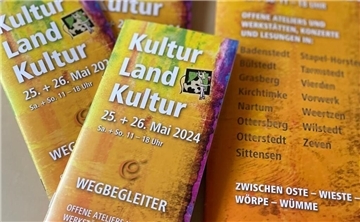 Das Programm für „KulturLandKultur“ steht. Erhältlich ist es in gedruckter Form und zum Download.
