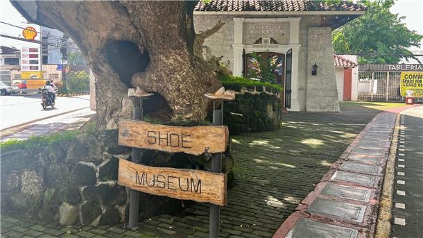Pumps und Peeptoes: Museum zeigt Schuhe von Imelda Marcos Das Schuhmuseum befindet sich in einem Gebäude aus der spanischen Kolonialzeit.
