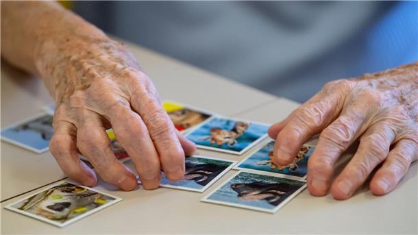 Antikörper Lecanemab: Wie er wirkt und wem er helfen kann Das Spielen von Memory soll gegen den Gehirnabbau wirken.