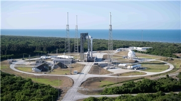 Das „Starliner“-Raumschiff soll künftig als Alternative zur „Crew Dragon“-Raumkapsel von SpaceX Astronauten zur ISS transportieren.