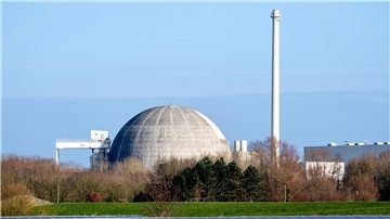 Das stillgelegte Kernkraftwerk Unterweser.