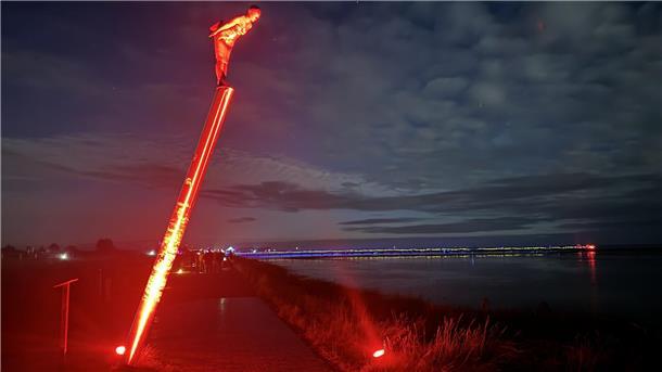 Das Strandleuchten verspricht wieder, zahlreiche Besucher nach Burhave zu locken.