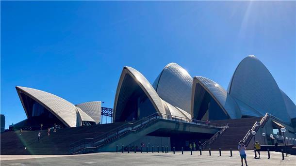 Wahrzeichen Australiens: Sydneys Opernhaus wird 50 Das Sydney Opera House wurde von dem dänischen Architekten Jørn Utzon (1918-2008) entworfen.