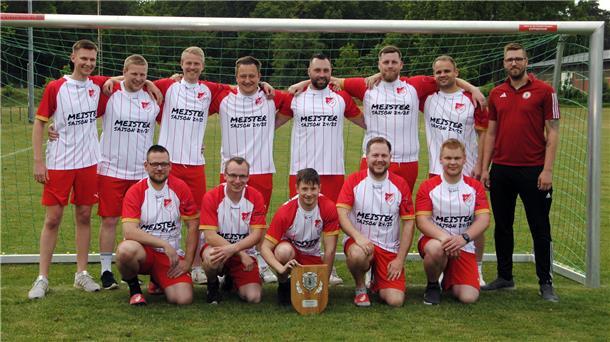 Das Team des SV Sandbostel II wurde Meister in der neu geschaffenen 5. Kreisklasse für 7er-Teams.