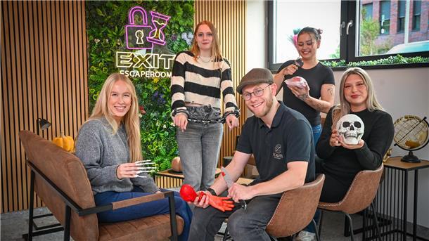 Eingang des neuen Escaperooms