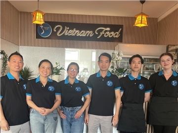 Gruppe Vietnamesen