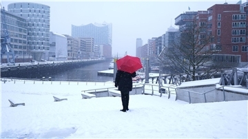 Das Winterwetter verabschiedet sich langsam.