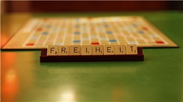 Das Wort „Freiheit“ ist zur Floskel des Jahres gewählt worden.